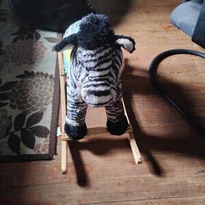 Rocking horse zebra